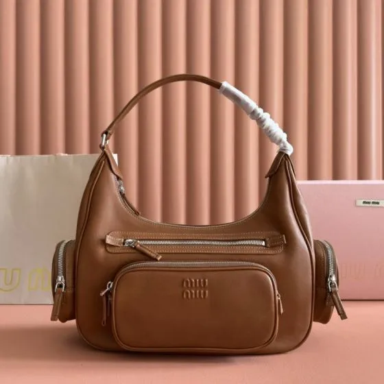 Miu Miu Brown shoulder bag Premium Replica