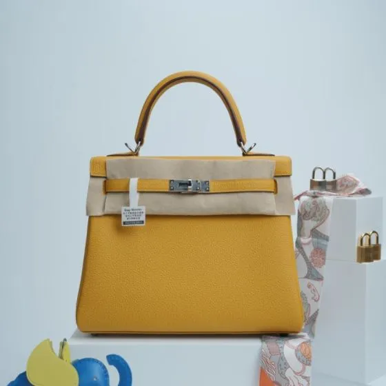 Hermes Kelly Yellow everyday AAA Quality Replica