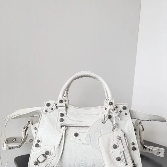 Balenciaga Le Cagole White 26x14cm shoulder bag Top Quality Replica