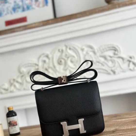 Hermes Constance Black crossbody — Top Quality Replica