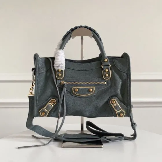 Balenciaga City Gray 38x28x15cm shoulder bag AAA Quality Replica