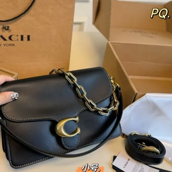 Coach Black 25x18x10cm shoulder bag AAA Quality Replica