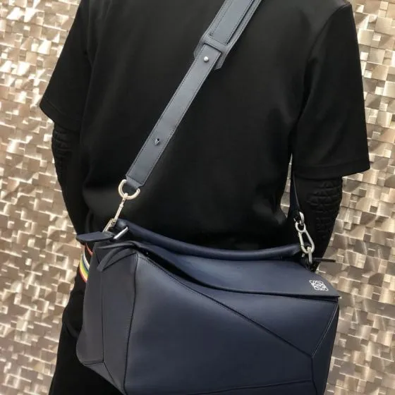 Loewe Blue 40x30x16cm shoulder bag Premium Replica