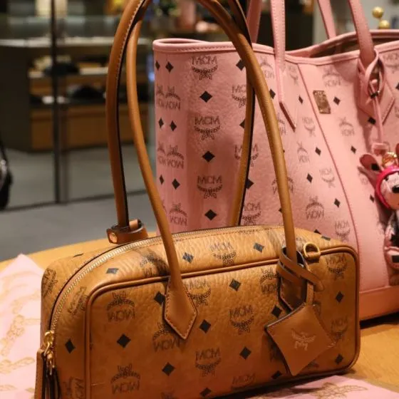 MCM Visetos 25x18x10cm shoulder bag Premium Replica