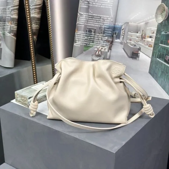 Loewe Beige 18x12cm shoulder bag Premium Replica
