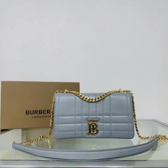 Burberry Blue 25x18x10cm shoulder bag Top Quality Replica