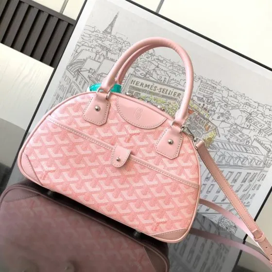 Goyard Pink 25x18x10cm shoulder bag 1 1 Replica
