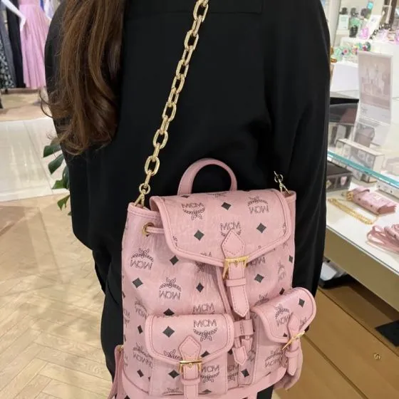 MCM Visetos 25x18x10cm shoulder bag 1 1 Replica
