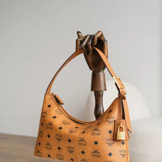 MCM Monogram shoulder bag Premium Replica