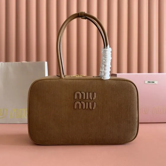 Miu Miu Brown shoulder bag 1 1 Replica