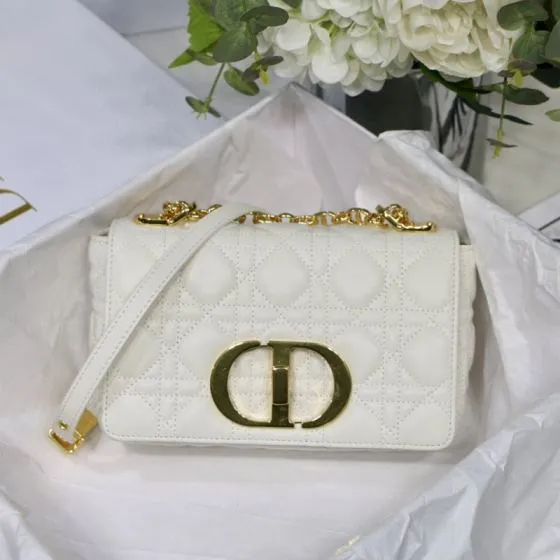 Dior 30 Montaigne White shoulder Premium Replica