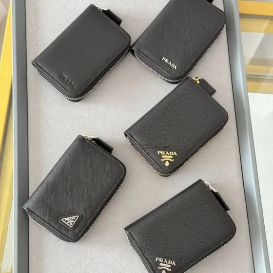 Prada Black Saffiano leather Brown Saffiano leather 25x18x10cm mini bag Premium Replica