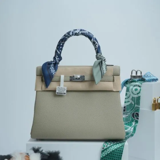 Hermes Kelly Beige Togo shoulder 1 1 Replica