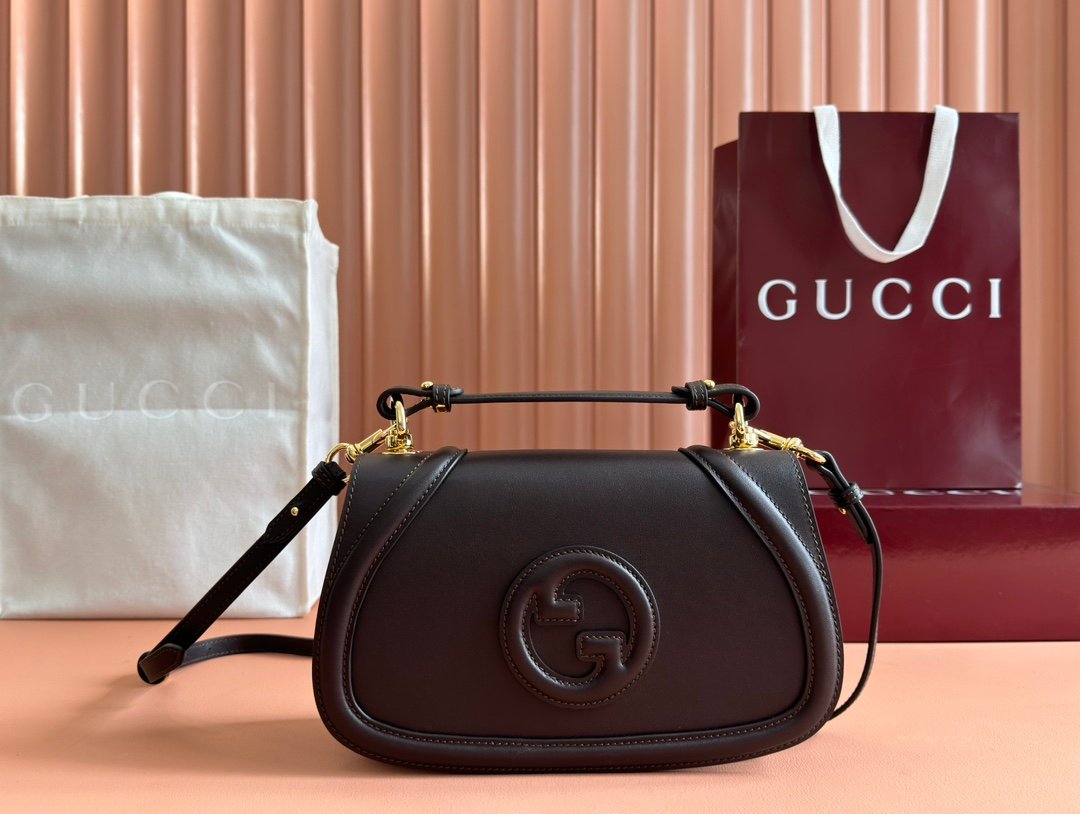 Gucci Blondie Dark Brown crossbody everyday