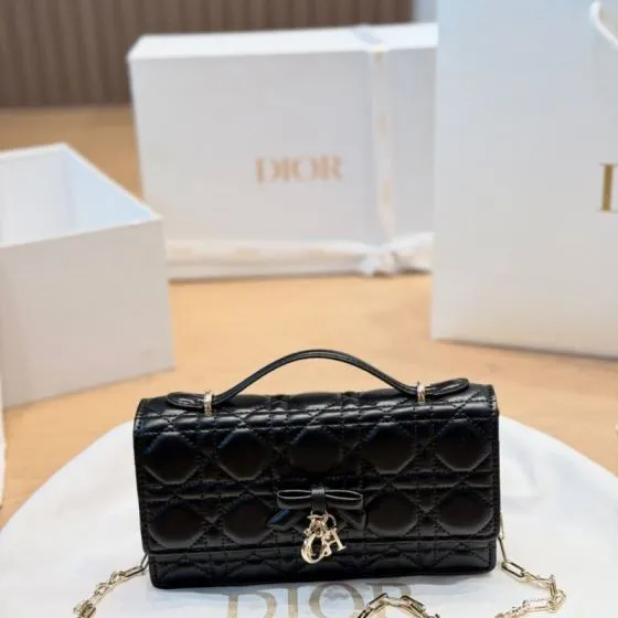 Dior Lady Black crossbody Premium Replica