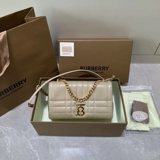 Burberry Beige 25x18x10cm shoulder bag Top Quality Replica
