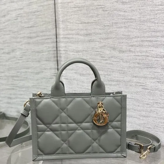 Dior Lady Grey shoulder Top Quality Replica