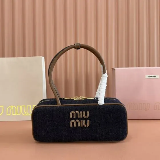 Miu Miu Brown shoulder bag AAA Quality Replica