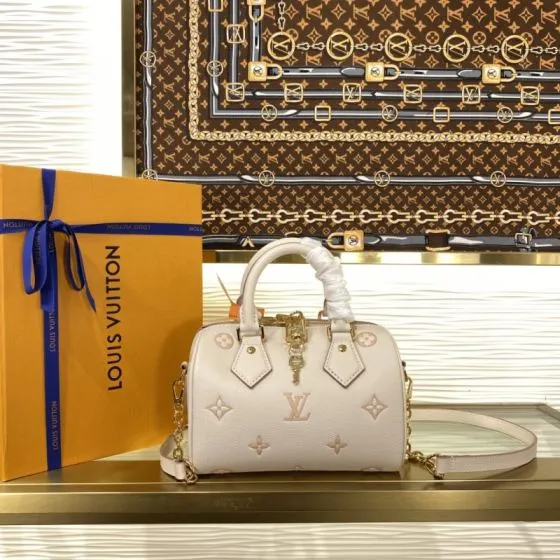 Louis Vuitton M14291 Monogram Empreinte Beige White crossbody — Top Quality Replica