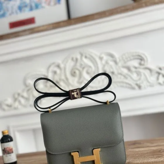 Hermes Constance Grey crossbody — Premium Replica