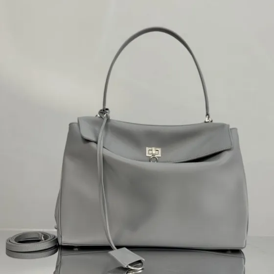 Balenciaga Gray 30x22x12cm shoulder bag Top Quality Replica