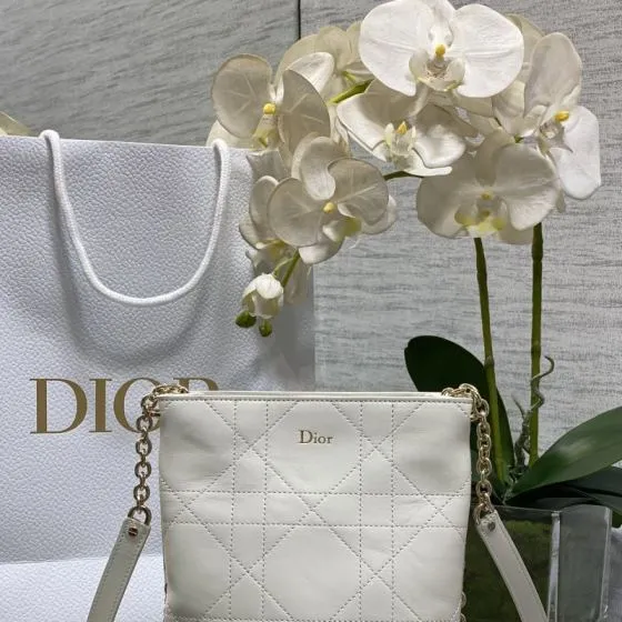 Dior Trianon White crossbody Premium Replica