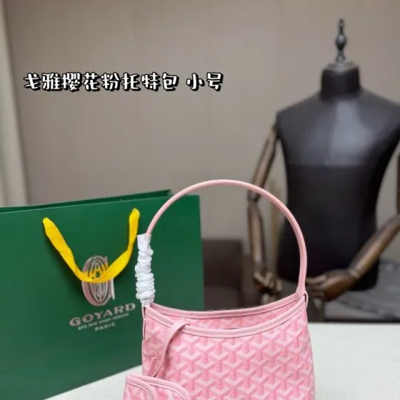 Goyard Pink 21cm shoulder AAA Quality Replica