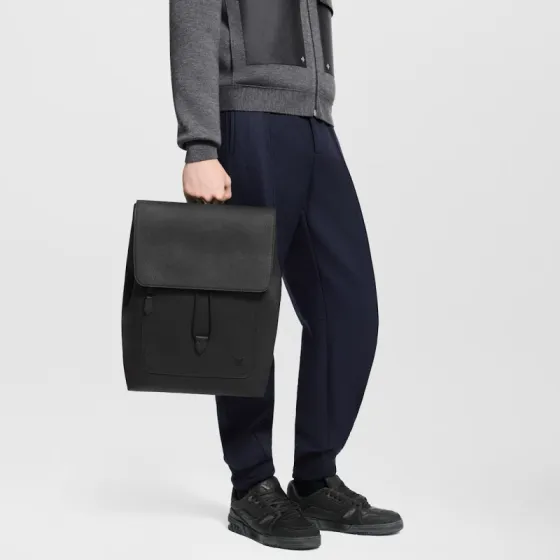 Louis Vuitton Fastline Black backpack 1 1 Replica