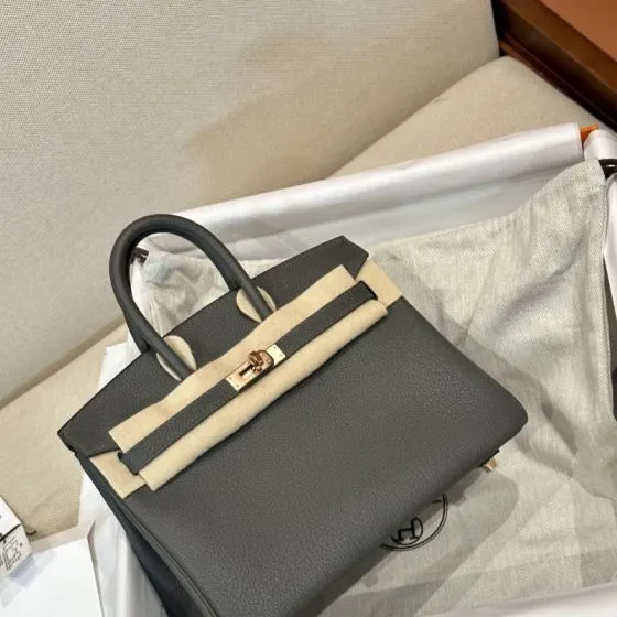 Hermes Birkin 25 Gray Togo 25 handbag — 1:1 Replica