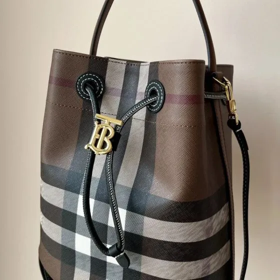 Burberry Brown 25x18x10cm shoulder bag 1 1 Replica