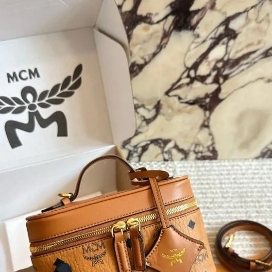 MCM Visetos 25x18x10cm shoulder bag 1 1 Replica