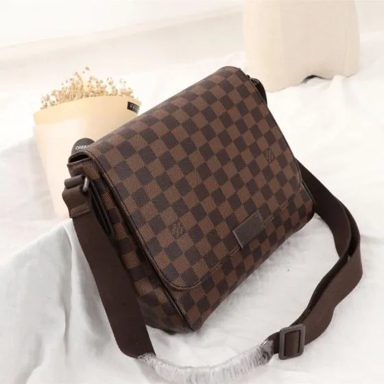 Louis Vuitton Damier Ebene 27x23x8cm crossbody Premium Replica