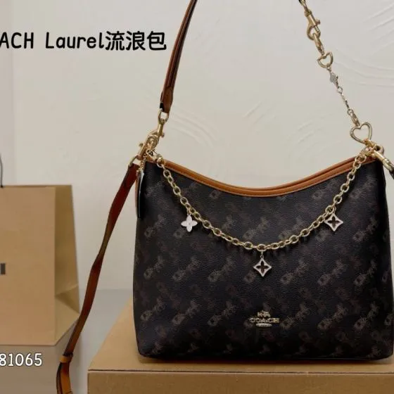 Coach Brown shoulder bag AAA Quality Replica