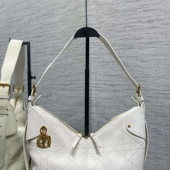 Dior Saddle Hobo White shoulder AAA Quality Replica