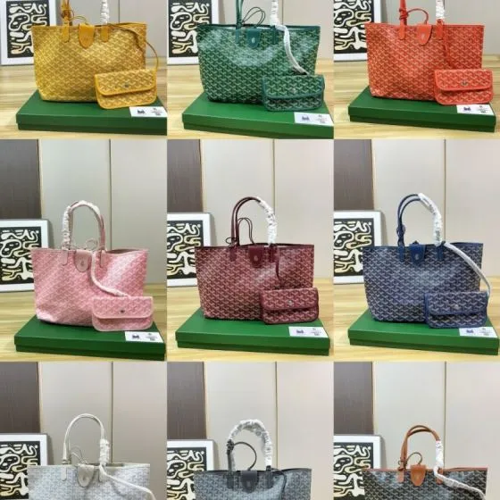 Goyard Saint Louis Yellow 33x26cm tote Premium Replica