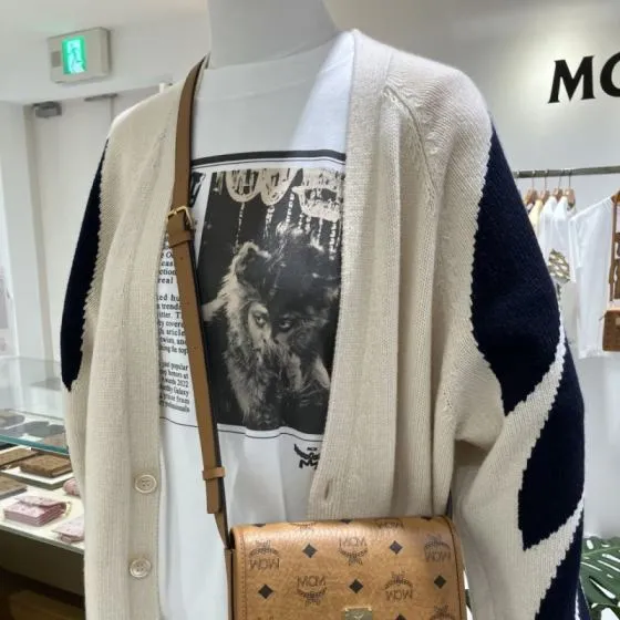 MCM Visetos 25x18x10cm shoulder bag Top Quality Replica