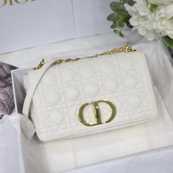 Dior Caro White crossbody — 1:1 Replica