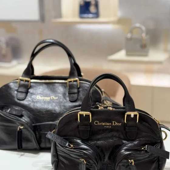 Dior Black leather shoulder — 1:1 Replica