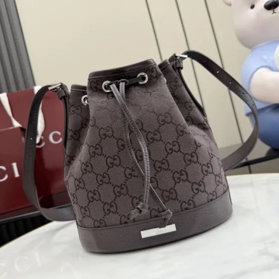 Gucci Brown GG canvas crossbody AAA Quality Replica