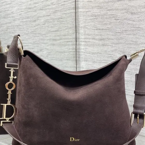 Dior Brown suede shoulder — Top Quality Replica