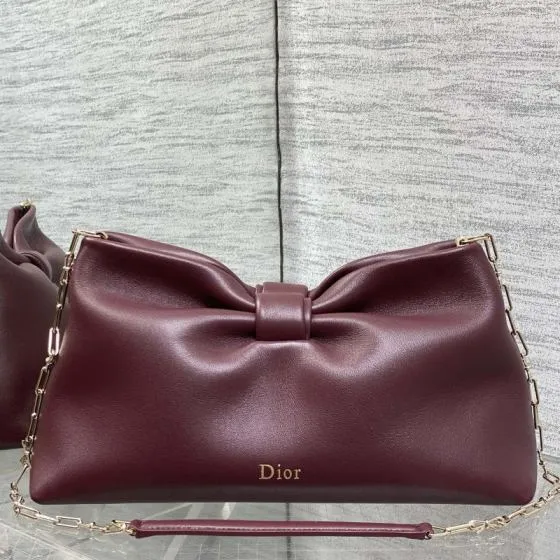 Dior Burgundy shoulder — Premium Replica