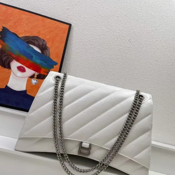 Balenciaga White shoulder bag 1 1 Replica