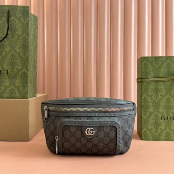 Gucci Black GG Supreme crossbody Top Quality Replica