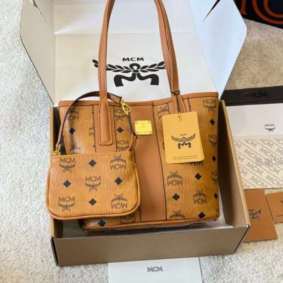 MCM Toni Visetos 19x16cm shoulder bag Top Quality Replica