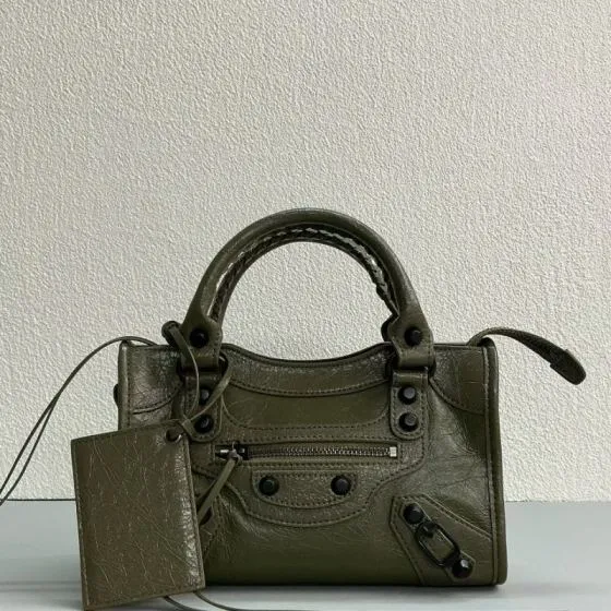 Balenciaga City Green 38x28x15cm shoulder bag AAA Quality Replica