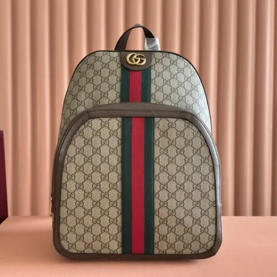 Gucci Ophidia GG Supreme Beige Ebony backpack Top Quality Replica