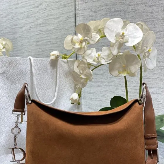 Dior Brown suede shoulder — AAA Quality Replica