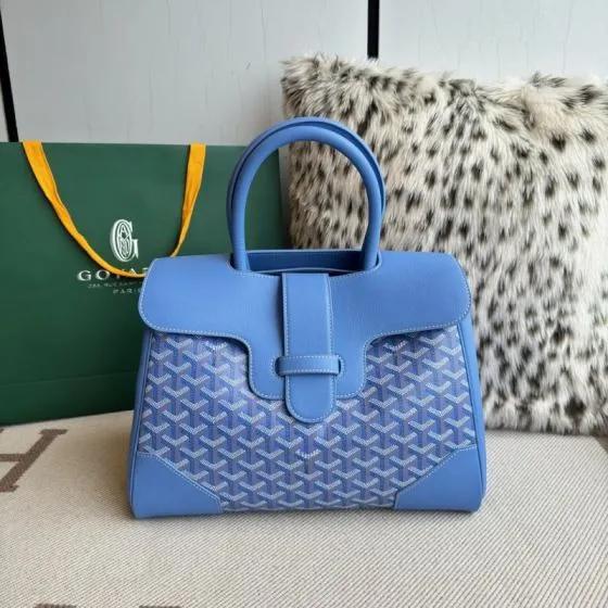 Goyard Saigon Blue work Premium Replica