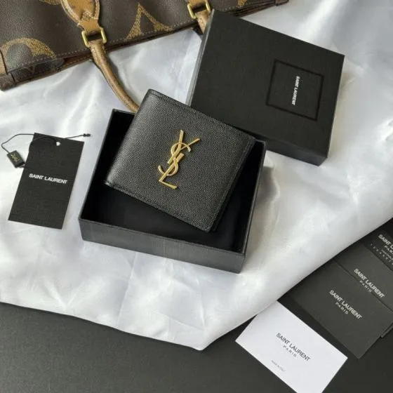 Saint Laurent Black wallet — 1:1 Replica