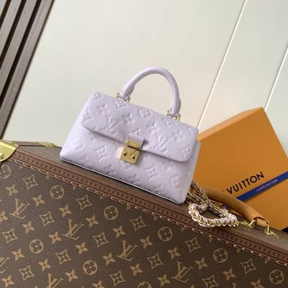 Louis Vuitton M29380 Light purple Monogram Empreinte shoulder — AAA Quality Replica